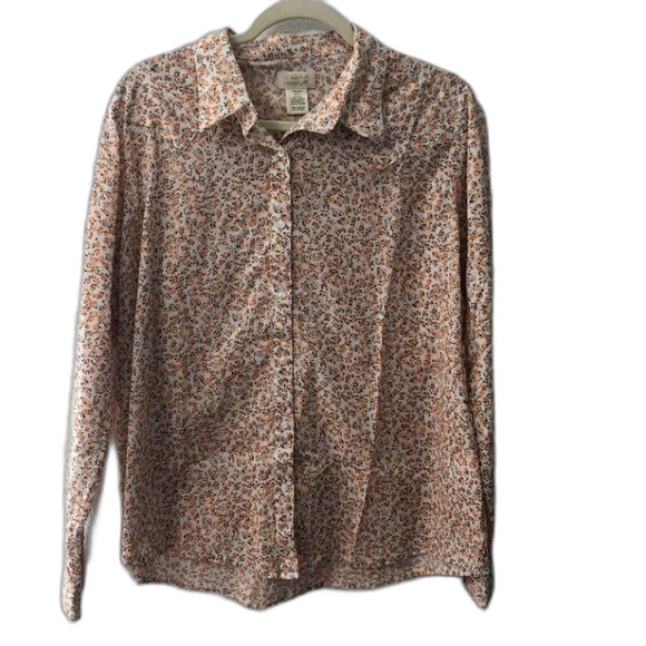 Rock 47 By Wrangler Tops - WRANGLER LIGHT WEIGHT FLORAL TOP 3X